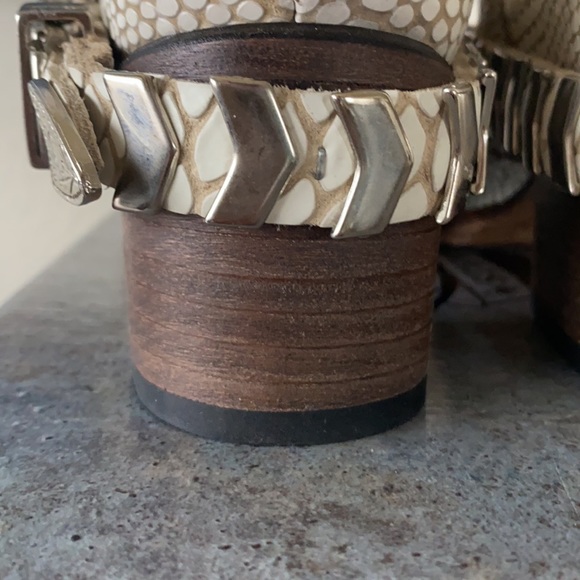 NWT Freebird White Snake Blade Size 7 - Picture 11 of 16